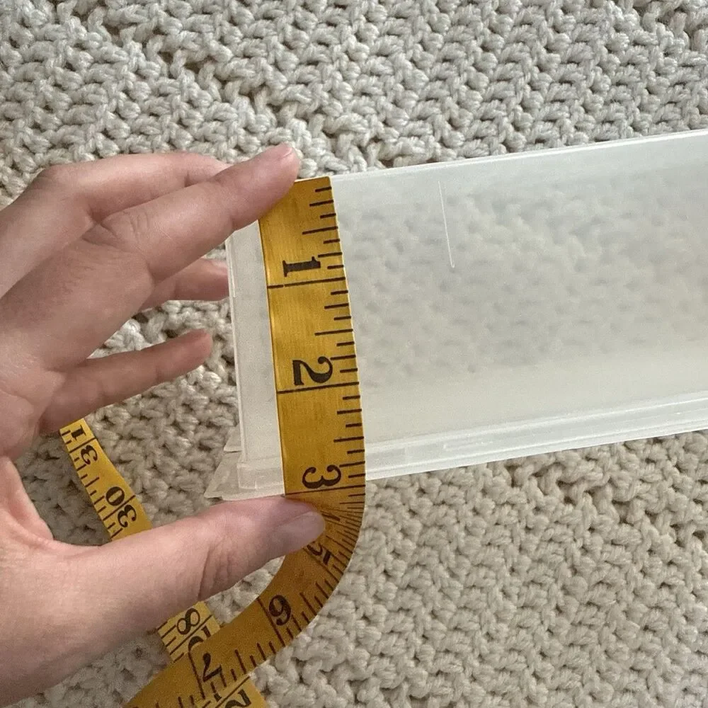 VTG 90 Kraft Velveeta Cheese Keeper Storage Container Clear Plastic 2lb Block